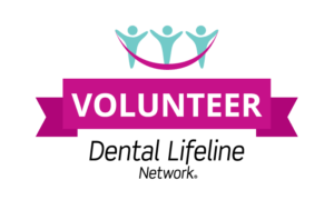 Volunteer - Dental Lifeline -Badge-Dark